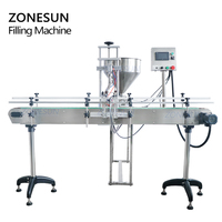 ZONESUN ZS-GY1C Ligne de production de remplissage automatique pour pots de shampoing, bouteilles de yaourt, pots d'épices, bidons de lait et crèmes - Prix