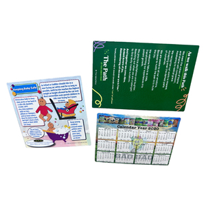 Planificateur magnétique pour réfrigérateur en papier en gros, calendrier découpé sur mesure, aimant pour calendrier magnétique pour réfrigérateur - Product Image 4