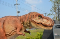 Costume de dinosaure animatronique T-Rex grandeur nature 6M en métal, résistant aux intempéries et antirouille, pour parcs d'aventure pour enfants