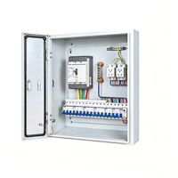 Boîte de compteur triphasée 380V à quatre fils, boîte de prise d'éclairage 220V, boîte de distribution 100A personnalisable en ensemble complet