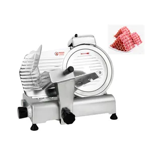 Thép không gỉ nấu chín thịt Slicer slicing máy cho thịt nhà hàng