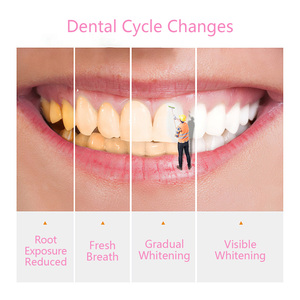 <span class=keywords><strong>Dentifrice</strong></span> blanchissant à la niacinamide, éclaircissant les dents, réduisant les dépôts pigmentaires, <span class=keywords><strong>anti</strong></span>-<span class=keywords><strong>taches</strong></span>, soins bucco-dentaires, OEM, étiquette privée - Product Image 6