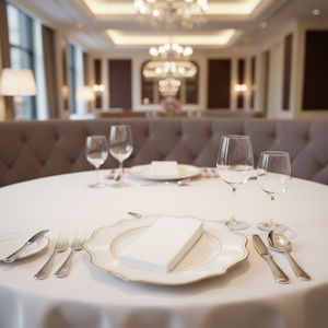 <span class=keywords><strong>Serviettes</strong></span> jetables <span class=keywords><strong>pliées</strong></span> 1/6, qualité hôtelière, en vrac, pour buffet et service en chambre, <span class=keywords><strong>pré</strong></span>-<span class=keywords><strong>pliées</strong></span>, impression de logo personnalisée, conformes aux normes hôtelières - Product Image 1