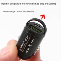Chargeur de voiture Téléphone portable Chargement super rapide Allume-cigare Conversion Plug Car Charging Socket Car USB Interface Charger