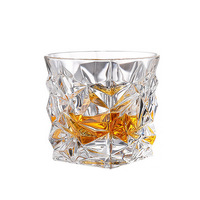 Coffret Cadeau Verres à Shot Classiques pour Bar à Domicile KTV – Verres à Whisky, Vin et Bière Gaufrés, Luxe Léger Rétro, Logo Personnalisé