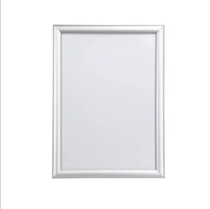 Venta caliente 25mm Snap Frame Silver Black Plated Glitter Marco de fotos de aluminio con marco de póster de esquina Mitred - Product Image 6