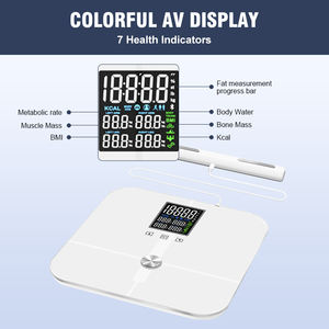 블루투스 스마트 체지방 체중계, 180kg 디지털 욕실 체중계 - Product Image 2