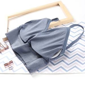 Vendita calda sport senza soluzione di continuità Yoga <span class=keywords><strong>reggiseno</strong></span> tinta unita senza soluzione di continuità biancheria intima di bellezza schiena traspirante senza soluzione di continuità <span class=keywords><strong>reggiseno</strong></span> - Product Image 3