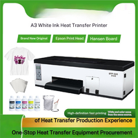 Impresora Digital DTF de Alta Velocidad A3, Máquina de Impresión Directa a Película para Camisetas, Prendas de Vestir, Transferencia Térmica Textil, Nueva
