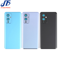 Pour One plus Oneplus 9 Remplacement du panneau du couvercle de la batterie en verre arrière