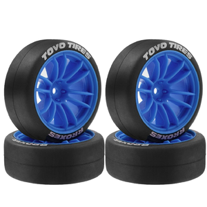 XV02ยางรถแรลลี่ eparthub 1/10 MST สำหรับ Tamiya TT01 Kyosho HPI SAKURA <span class=keywords><strong>yokomo</strong></span> ของคุณช่วยเพิ่มประสบการณ์ W211 RC ของคุณ - Product Image 4
