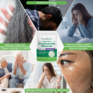 Acentiallabs kapsul suplemen propioninamide mononukleotide kapsul Anti Penuaan NAD kapsul suplemen Resveratrol Nad - Product Image 4