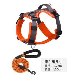 Reflective <strong>Stitching</strong> Sports <strong>Dog</strong> Harness With Comfortable Handle and Flexible Buckle for Medium Large <strong>Dogs</strong> - Product Image 2