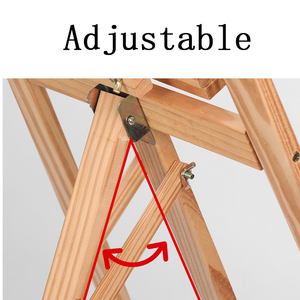 Tùy Chỉnh Quảng Cáo Cổ Điển Trẻ Em Trẻ Em Sinh Viên Bằng Gỗ Nghệ Sĩ Phòng Thu Giá Vẽ Cho Vẽ Tranh - Product Image 3