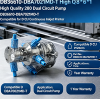 Pompe à double circuit de haute qualité DB36610-DBA7021MD-T compatible avec l'imprimante à jet d'encre continu D CIJ pour pièces détachées D CIJ