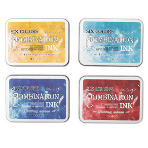 Ensemble de tampons encreurs liquides, série couleurs vives, décorations pour journal, art créatif gratuit avec tampons - Product Image 5