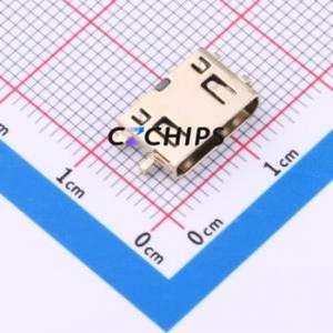 XDHF-1902-0681B HDMI Connector SMD Connector ( Connector Type: HDMI-C )( Gender: Female )( Total Number of PINs: 19P ) - Product Image 1