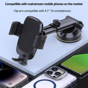 2024 nuevo soporte de teléfono móvil comercial soporte de coche soporte de teléfono de gimnasio soportes de coche con ventosa para teléfonos inteligentes 360 soporte de teléfono de coche - Product Image 6