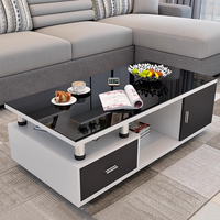 Glas-TV-Schrank im Schlichten Stil Hochwertiges Modernes Luxuriöses MDF-Wohnzimmermöbel mit Stauraum