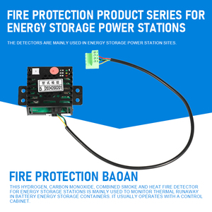 <span class=keywords><strong>Détecteur</strong></span> d'incendie composite JTF-BA04 en promotion, dispositif d'alerte précoce multi-capteurs H2 CO, <span class=keywords><strong>fumée</strong></span> <span class=keywords><strong>et</strong></span> température - Product Image 2
