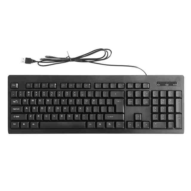 USB Interface Multi-language Standard Cheap Wired Office Keyboard