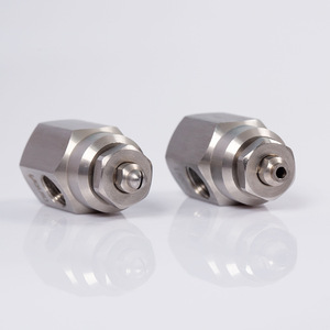 Boquilla atomizadora de aire en miniatura de acero inoxidable con paso de 0.01 mm para eliminación de polvo, humidificación y limpieza - Product Image 1