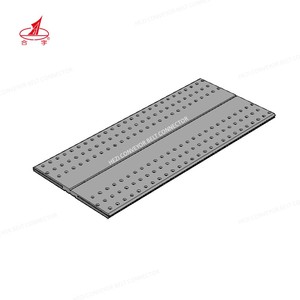 Vida ve cıvata ile süper kemer ve kauçuk konveyör bant için HEZI-J6W standart hızlı değişim dikişsiz konveyör bant konektörü - Product Image 6