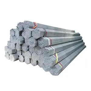 3mm/4mm nhúng nóng mạ kẽm 48.3mm ống thép mạ kẽm 6M gi ống thép tròn để moldova