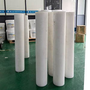 مبيعات المصنع حجم مخصص مواصفات مختلفة البلاستيك الأبيض <span class=keywords><strong>PTFE</strong></span> رود - Product Image 2