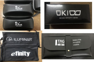 קופסת משקפי שמש יוקרתית עם לוגו בהתאמה אישית לשנת <span class=keywords><strong>2026</strong></span>, מארז אופנתי למשקפי שמש, מטלית ניקוי למשקפיים, נרתיק למשקפיים - Product Image 4