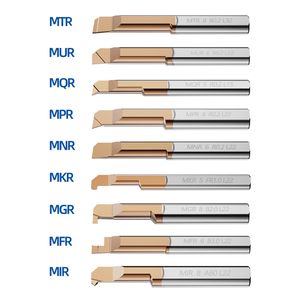 Herramienta de Mandrinado de Carburo Tipo <span class=keywords><strong>MGR</strong></span> de <span class=keywords><strong>3</strong></span>, 4 y 5 mm para Tornos CNC, Alto Rendimiento de Corte, Larga Vida Útil para Acero Inoxidable - Product Image 3
