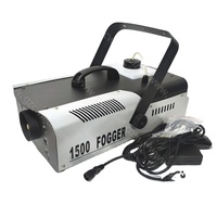 Machine à fumée à télécommande 1500w pour éclairage de scène, DJ, fête, mariage, discothèque, événement avec effet LED RVB