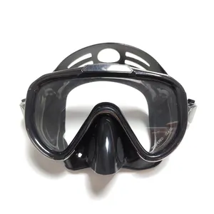 Grote Visie Metalen Frame Nieuw Ontwerp Duikmasker Scuba Zwembril Gehard Glas Duikuitrusting