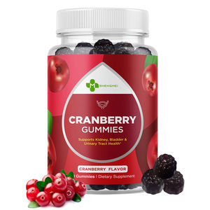 Fornitura di cibo naturale estratto di frutta di mirtillo rosso in polvere le donne probiotici con il mirtillo rosso gommose sostenere la salute urinaria - Product Image 1