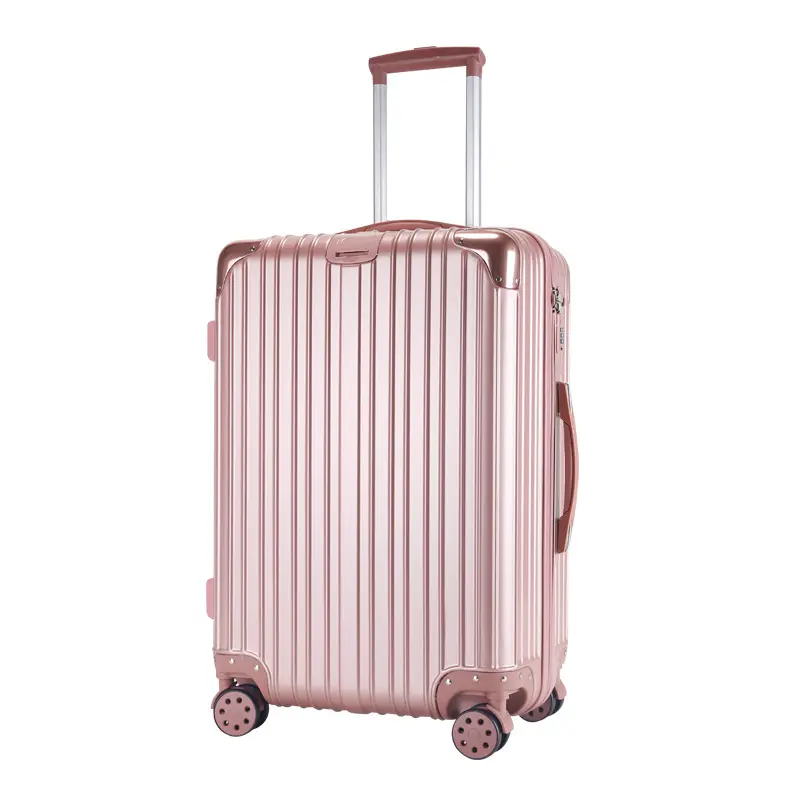 Sac de voyage en cuir léger et durable, bagage à roulettes, valise à bagages