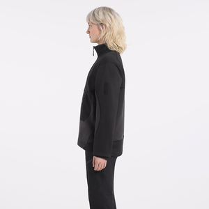 Personnalisé Polyester Patchwork Demi <span class=keywords><strong>Zip</strong></span> Pull <span class=keywords><strong>Sweat</strong></span> Haute Qualité Hommes <span class=keywords><strong>1</strong></span>/<span class=keywords><strong>2</strong></span> <span class=keywords><strong>Zip</strong></span> Pull Sport Surdimensionné <span class=keywords><strong>Polaire</strong></span> <span class=keywords><strong>Sherpa</strong></span> Hoodie - Product Image 3