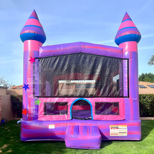 Château gonflable Moonwalk de qualité commerciale, château de saut gonflable, matériaux ignifuges et protecteurs contre les UV, certifié CE pour les enfants - Product Image 1