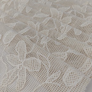 Tela de Malla Floral Transpirable y Soluble <span class=keywords><strong>en</strong></span> Agua, 100% Algodón, <span class=keywords><strong>para</strong></span> Vestidos Bordados o Hawaianos - Product Image 1