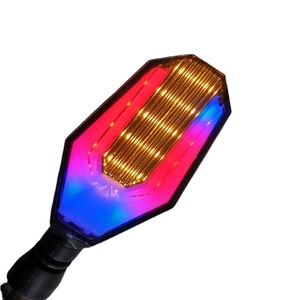 Clignotants led universels pour motos, feux avant et arrière, pour <span class=keywords><strong>Harley</strong></span>, Yamaha, Suzuki, 12 v - Product Image 1