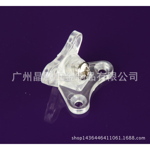 Jingteng Plastic Butterfly Corner <b>Bracket</b> 0013 Beige <b>Black</b> Transparent Furniture Cabinet Wardrobe Connection Right Angle Fixing - Product Image 5