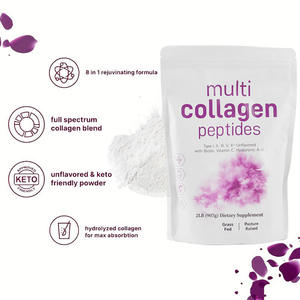 WELLBODY Marque Privée Poudre de Collagène Hydrolysé Multi-Peptides avec Acide Hyaluronique, Biotine et Vitamine C - Product Image 3