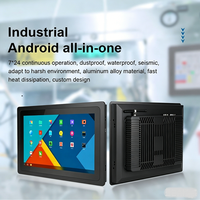 RCOMPT Panneau PC tactile personnalisé de 21,5 pouces et plus, étanche IP67, moniteur LCD marin, tablette industrielle Android HMI