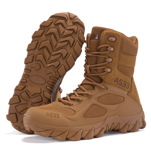 DF TSBSS AS33 Black Green Khaki <b>Woodland</b> Camouflage Coyote Brown All Colors Tactical Boots Stock Wholesales Brown - Product Image 3