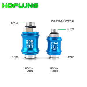 Manual Push Valve HSV-08/10/15 Pneumatic <b>Slide</b> Valve 4-Point <b>Slide</b> <b>Switch</b> MS-22MF 2-Point/33MF 3-Point <b>Slide</b> <b>Switch</b> Control - Product Image 2