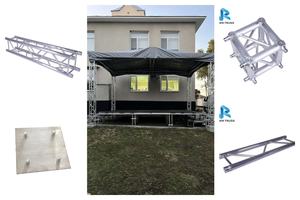 ไฟเวทีดนตรีสำหรับคอนเสิร์ตกลางแจ้งพร้อมที่คลุมหลังคา <span class=keywords><strong>PVC</strong></span> โครงไฟสำหรับงานแต่งงาน - Product Image 3