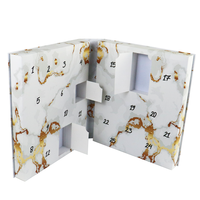 Boîtes rigides de calendrier de l'avent sur mesure en matériaux recyclés avec technologie de pointe, design tendance et pelliculage mat – Vente en gros