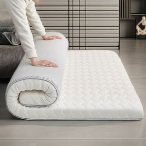 Modern ev Tatami tek yatak yumuşak kalınlaşmış lateks yurt okul veya hastane kiralama için özel yorgan ile ped - Product Image 1