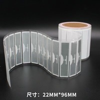 Étiquette intelligente RFID UHF en PVC, étanche et anti-effraction, mini-étiquette pour contrôle d'accès hôtelier et de véhicules, paiement à l'entrée par pare-brise 860-960