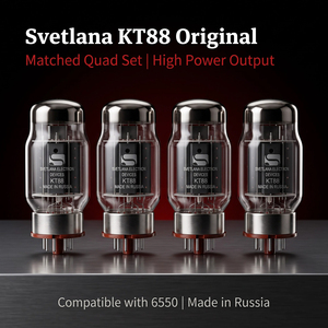 Tube à vide Svetlana KT88, remplace le 6550, quad de tubes assortis de haute précision, tetrode à faisceau de sortie pour amplificateur de guitare Hi-Fi - Product Image 5
