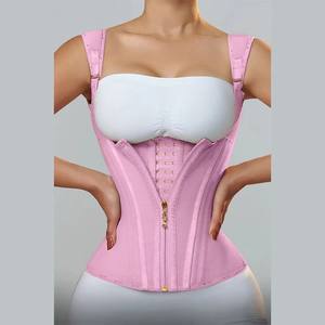 <span class=keywords><strong>King</strong></span> Mcgreen Star Mujeres Body Sculptor Sexy Curve Fajas Colombianas Cinturón Posparto Ceñido Cintura Entrenador Pecho Cremallera - Product Image 1